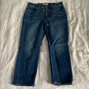 Madewell Button Fly Perfect Vintage Jeans 27petite